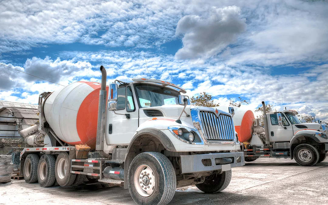 Concrete truck on worksite | Wiers